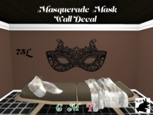 S.P.Masquerade Mask Decal