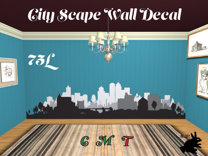 S.P. City Scape Decal