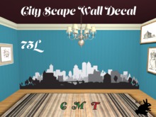 S.P. City Scape Decal