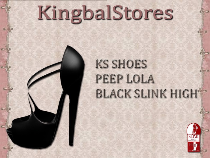 KS SHOES PEEP LOLA 