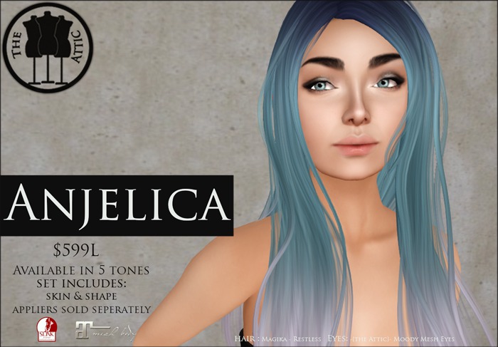 -{The Attic}- Anjelica - Natural (Alabaster)