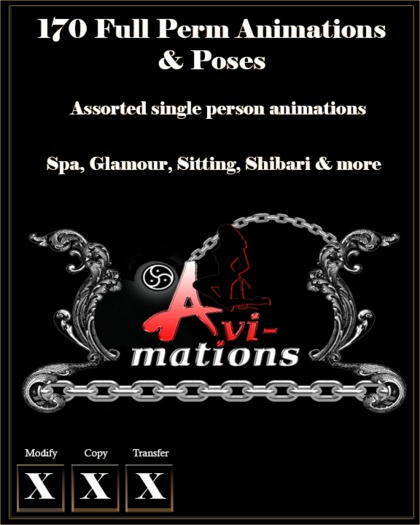 Single Animations & Poses by Lady Stromfield