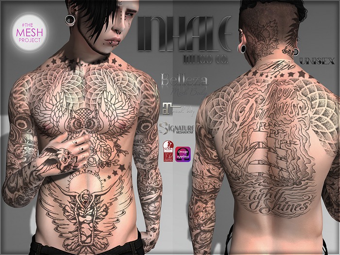 .Inhale. Machines Tattoo *Updated*