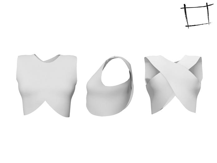 WC207 V Bottom Crop Top