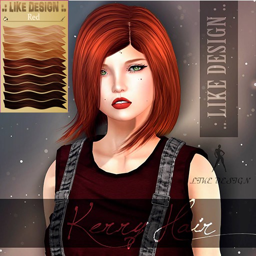 .: LIKE DESIGN :. Kerry Hair Red
