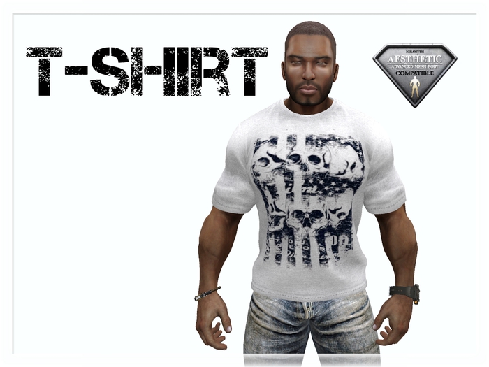 TP Store T-Shirt AMERICAN FLAG SKULLS