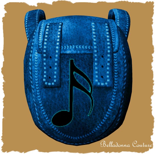 Boho Blues Backpack Purse (boxed)