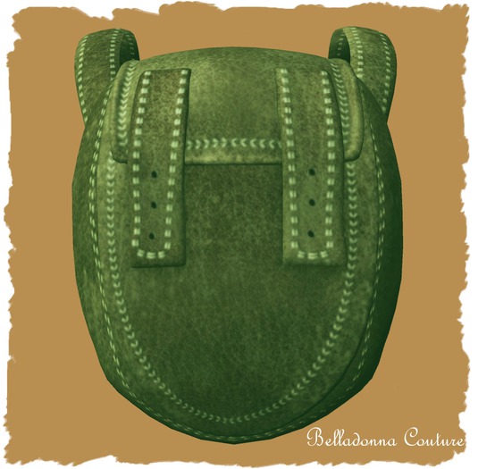 Boho Moss Backpack Purse (boxed)