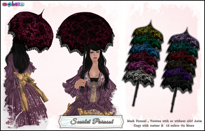 [ bubble ] Scarlet Parasol
