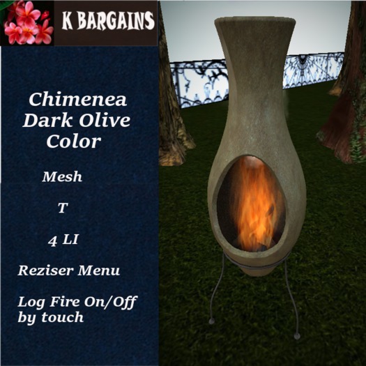 *KB* Chimenea Terra Color Boxed
