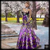 SAS - Frida Violet Gown (Mesh Bodies & Mesh)