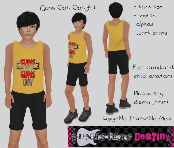 *PD* Guns Out Outfit (Standard)
