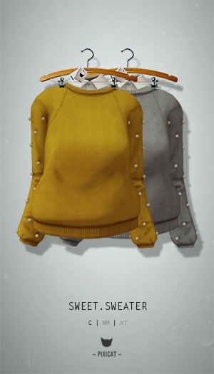 -Pixicat- Sweet Sweater (Color)