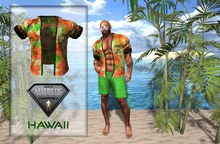 Hawaii Unbuttoned Short Sleeve Shirt Summer