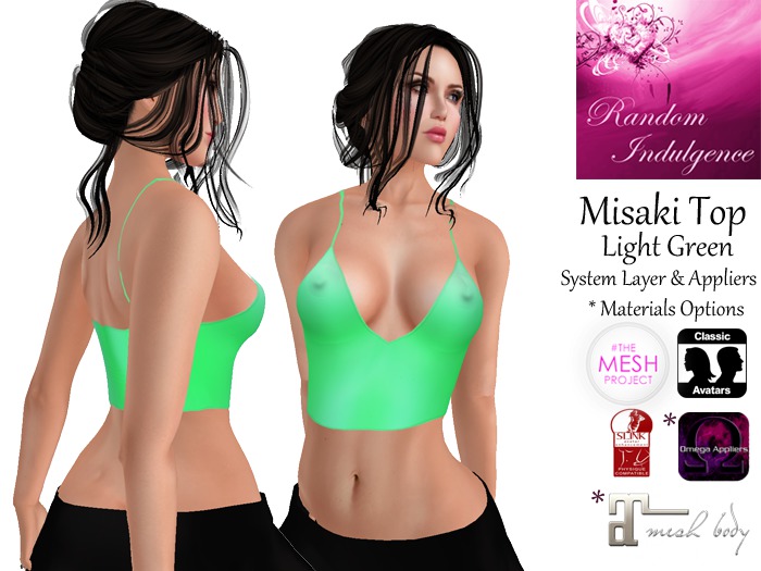 [RI] Misaki Top - Light Green