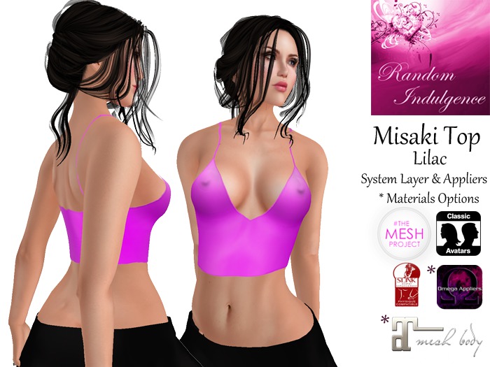 [RI] Misaki Top - Lilac