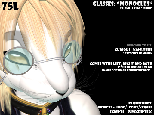 Glasses: Monocles