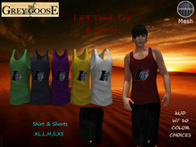 (WEAR ME) I 69 Tank Top & Shorts