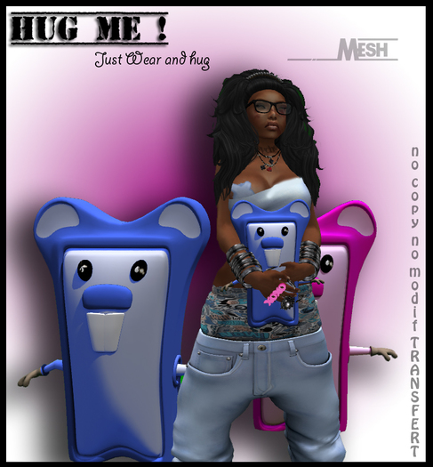 [WEAR ME]  DIGGA KAWAII BLUE