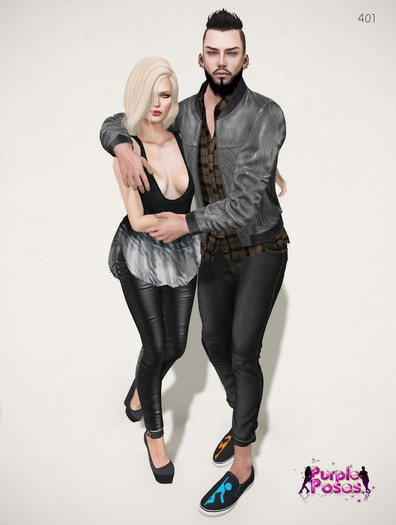 PURPLE POSES - Couple 401