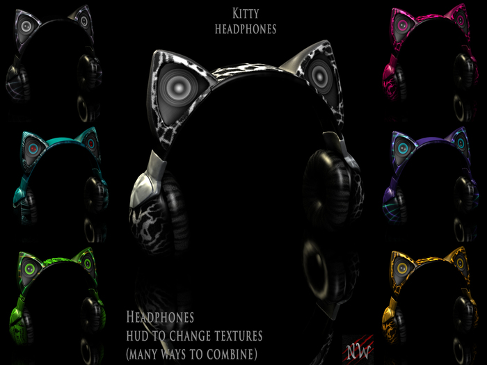! [NW] Kitty Headphones