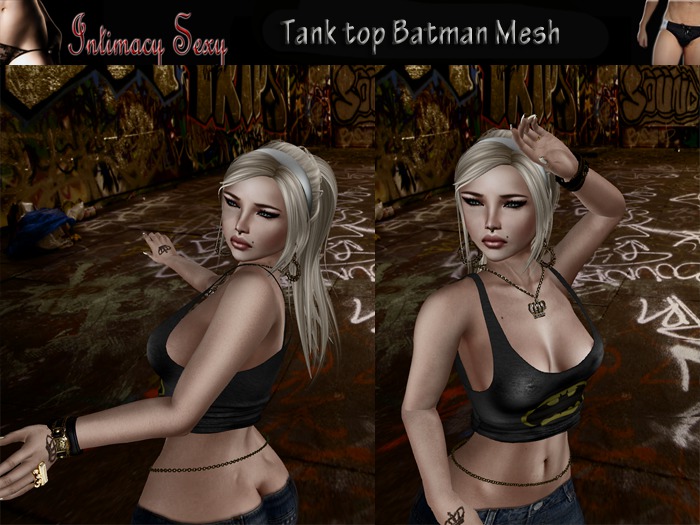 %%% Tank Top batman female(Intimacy Sexy)%%%%