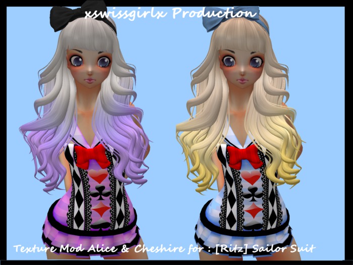 Texture Mod Alice & Cheshire