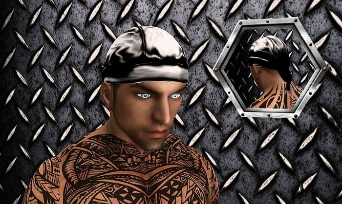 .::LiX::. Bandana Black & White