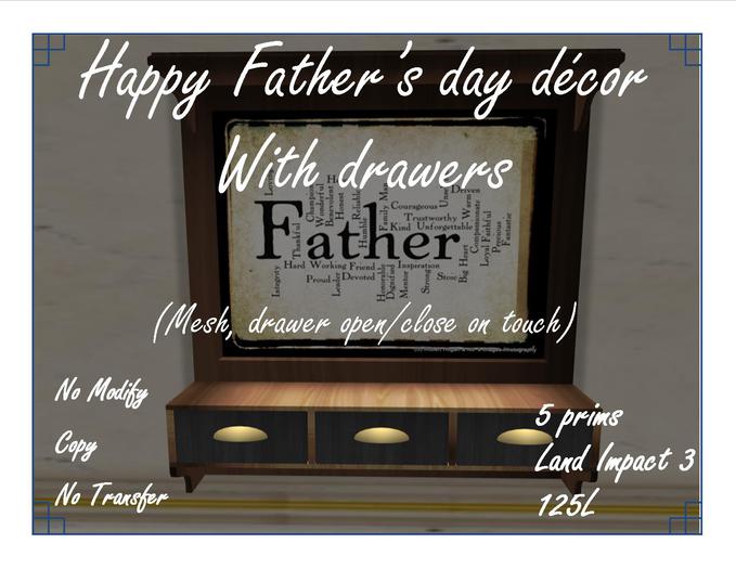 Happy Father's Day Decor