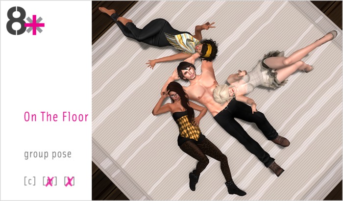 8+ Poses // On the floor