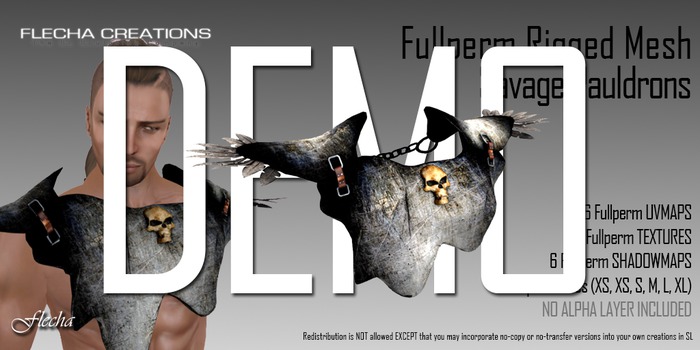 FLECHA Savage Pauldrons Demo