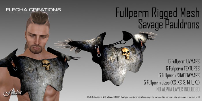 FLECHA Savage Pauldrons Fullperm