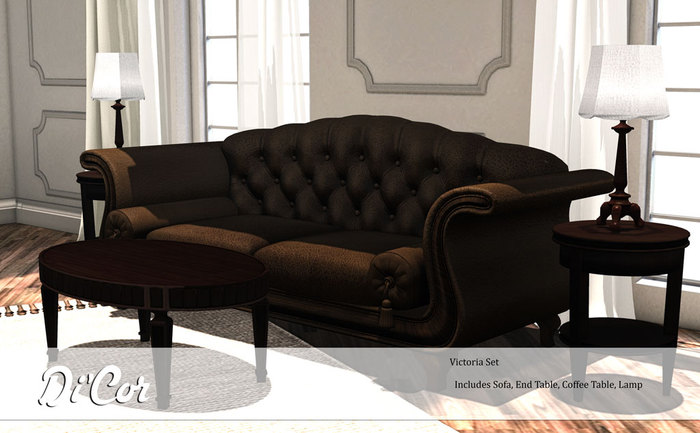 Di'Cor Victoria Sofa Brown
