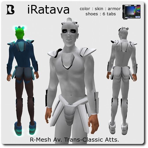 Blackburns iRatava R-Mesh Av.Trans-Classic Atts.