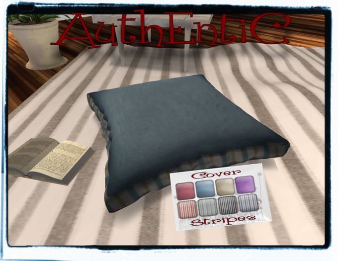 Seat Cushion *Stripes*