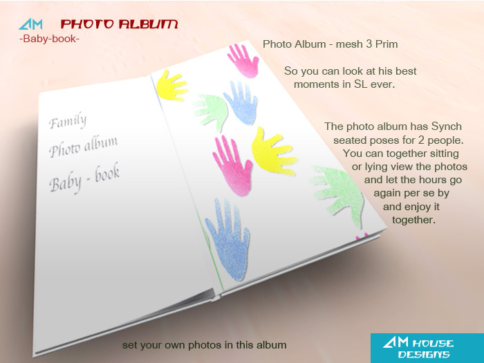 AM- *Photo Album Baby* BOX