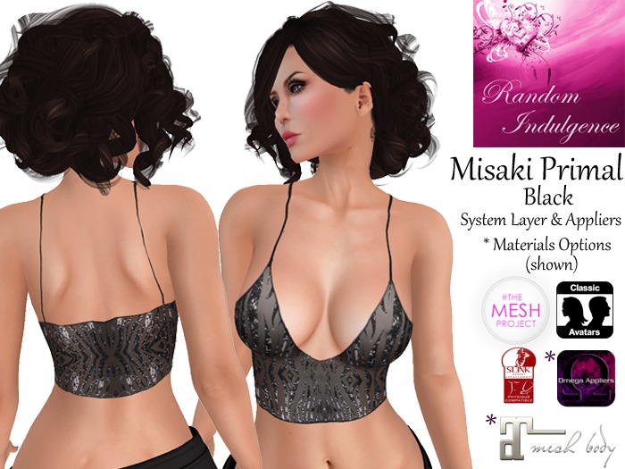 [RI] Misaki Primal Top - Black