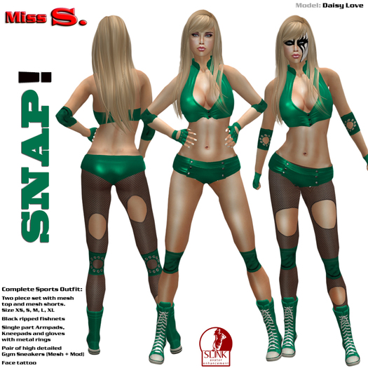 Miss S. Outfit Snap! emerald