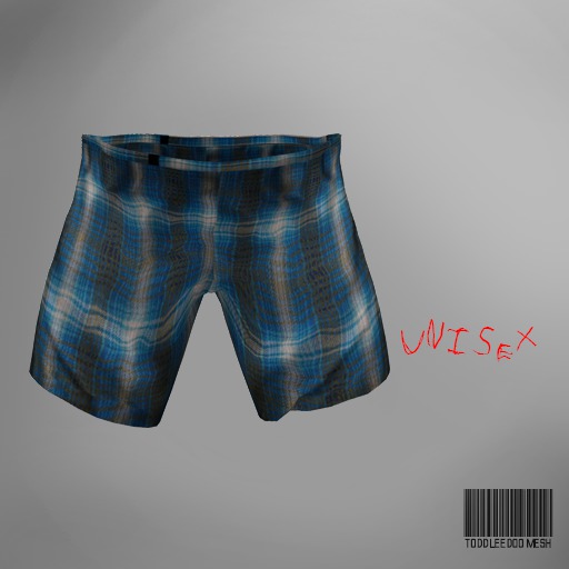 GALACTIC: Plaid Boxers Blue