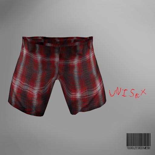 GALACTIC: Plaid Boxers Red
