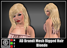 AD Brandi Mesh Rigged Hair Blonde