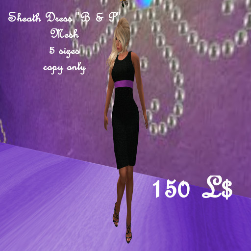 Sheath Dress "B & P"