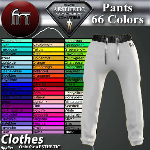 [FN] Aesthetic Simple Pants 66 Colors