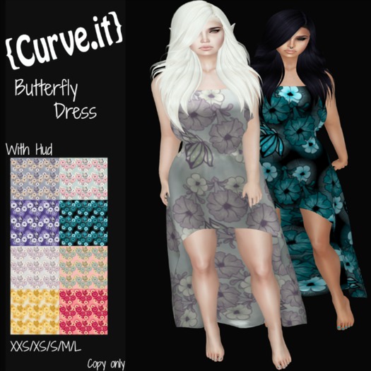 Butterfly Dress With HUD