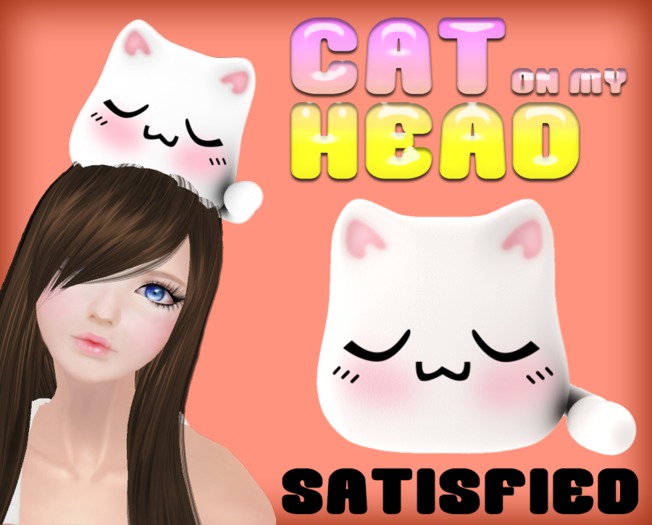 (Cat on my Head - Ready) Wear Me for Product! ^-^