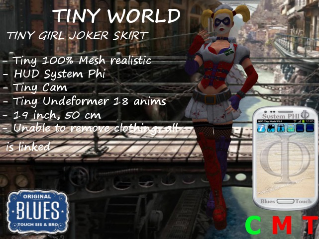 ♫ Blues Touch ♫ TINY WORLD Girl Joker 1