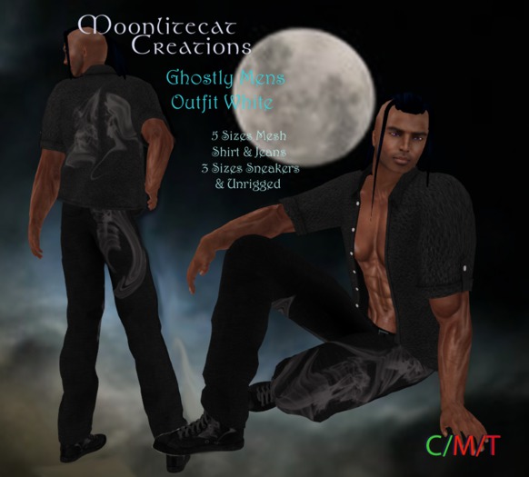 Ghostly Mens Outfit White Box
