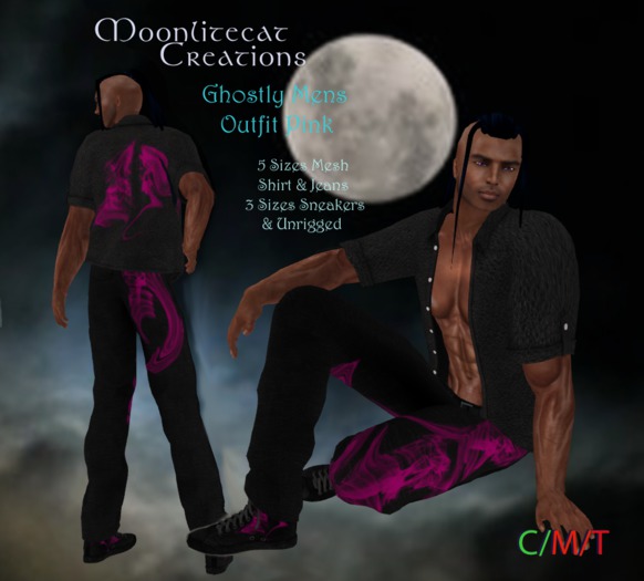 Ghostly Mens Outfit White Box