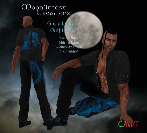 Ghostly Mens Outfit White Box