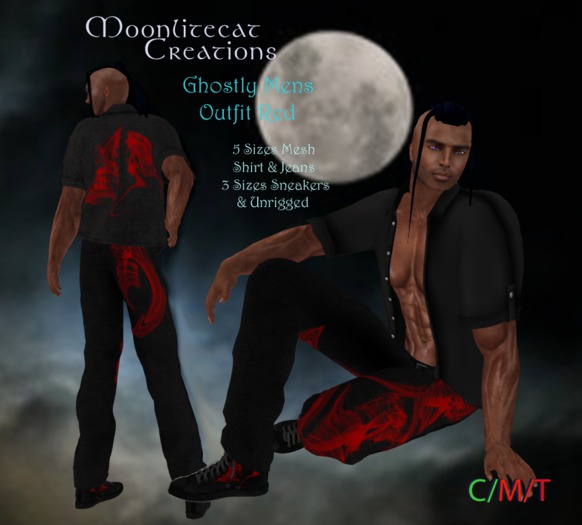 Ghostly Mens Outfit White Box